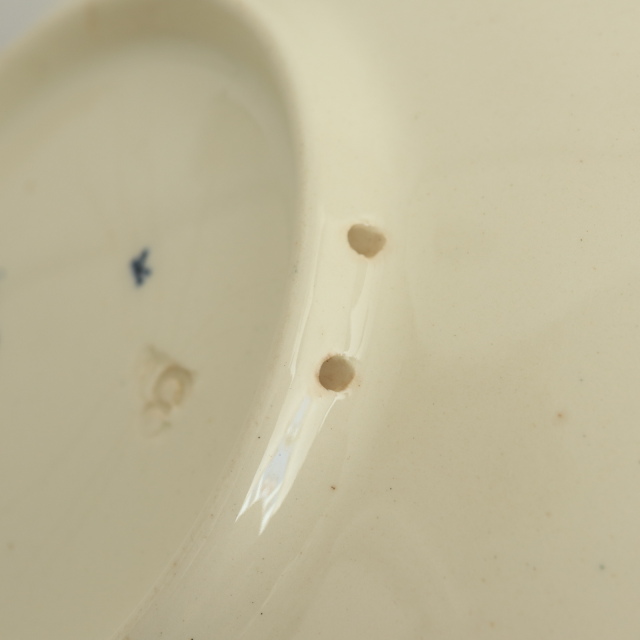 アンティークプレート アプリコット 皿 ABRICOTIER フランス サルグミンヌ製 U&C SARREGUEMINES