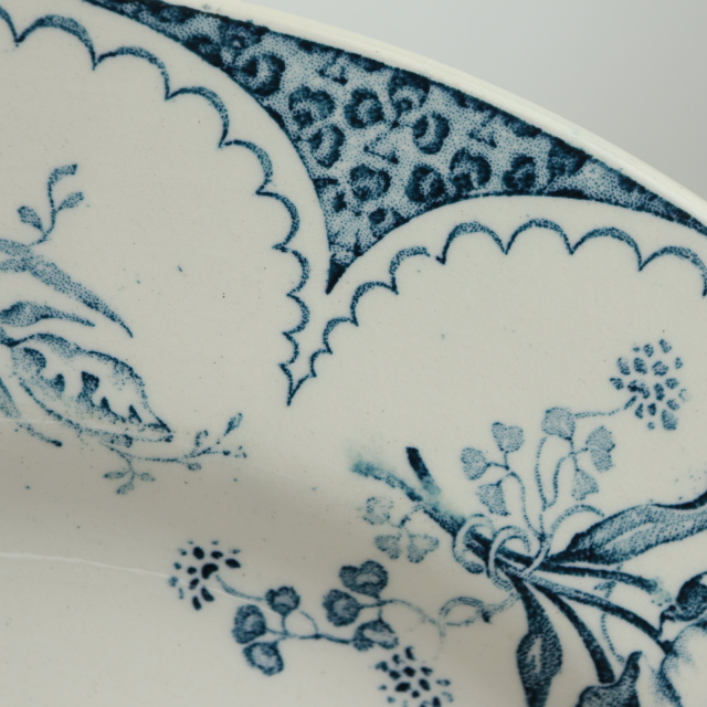 アンティーク プレート 皿 LILLE フランス リュネヴィル製 KG Luneville