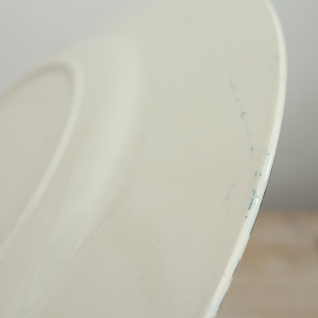 アンティーク プレート 皿 LILLE フランス リュネヴィル製 KG Luneville