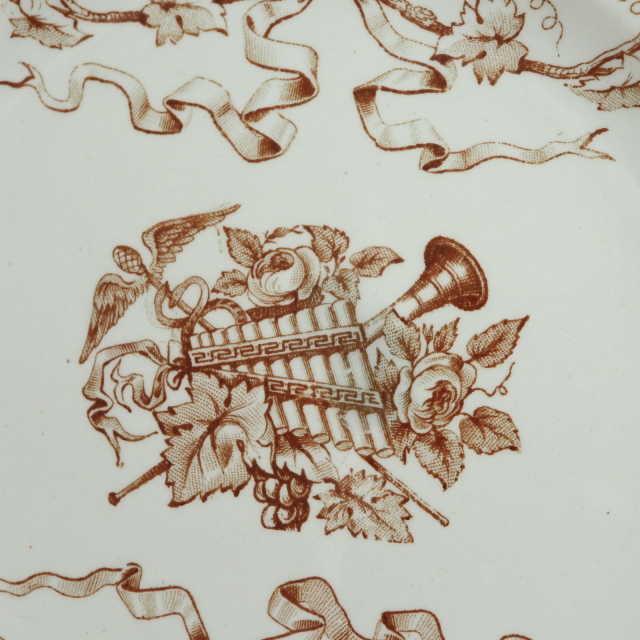 アンティーク プレート デザート皿 CRANIT フランス ショワジールロワ