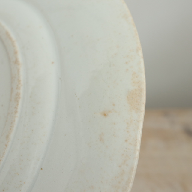 アンティーク プレート デザート皿 CRANIT フランス ショワジールロワ製 CHOISY LE ROI