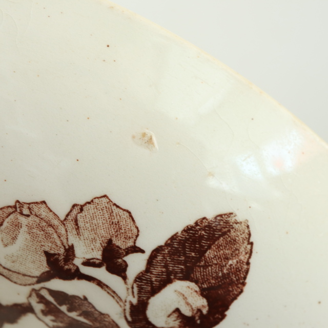 時の色香が美しいコンポティエ　エミールブルジョワ　フランスアンティーク アンティーク コンポティエ フランス Emile bourgeois GRAND DEPOT