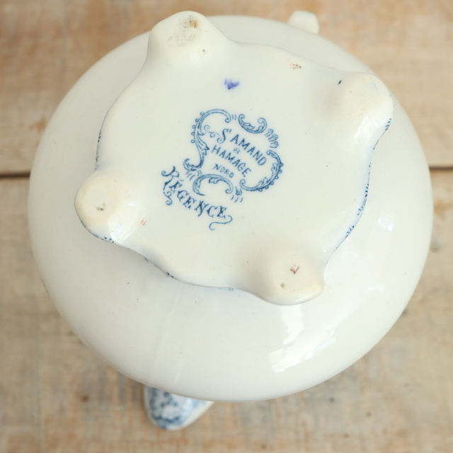 アンティーク クレミエ レジャンス クリーマー REGENCE フランス サンタマン製 SAINT AMAND HAMAGE NORD
