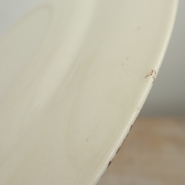 アンティーク プレート 皿 Emile bourgeois フランス ショワジールロワ製 CHOISY LE ROI