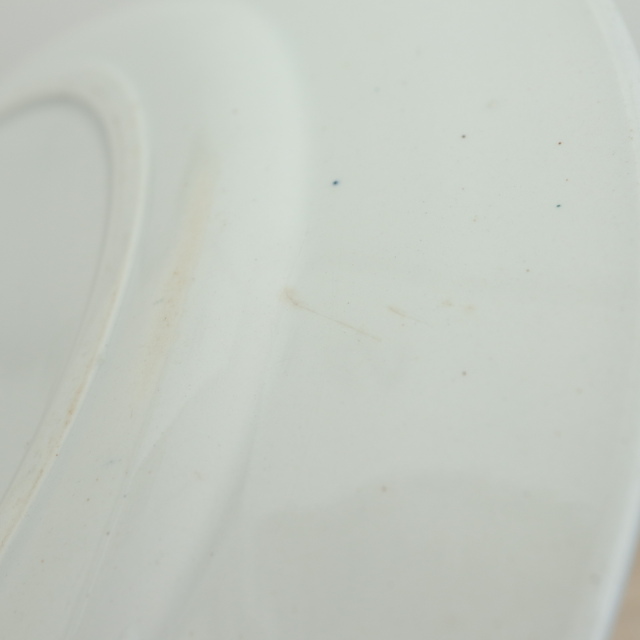 アンティーク プレート スズラン デザート皿 MUGUET フランス サンタマン製 ST.AMAND AMANDINOISE