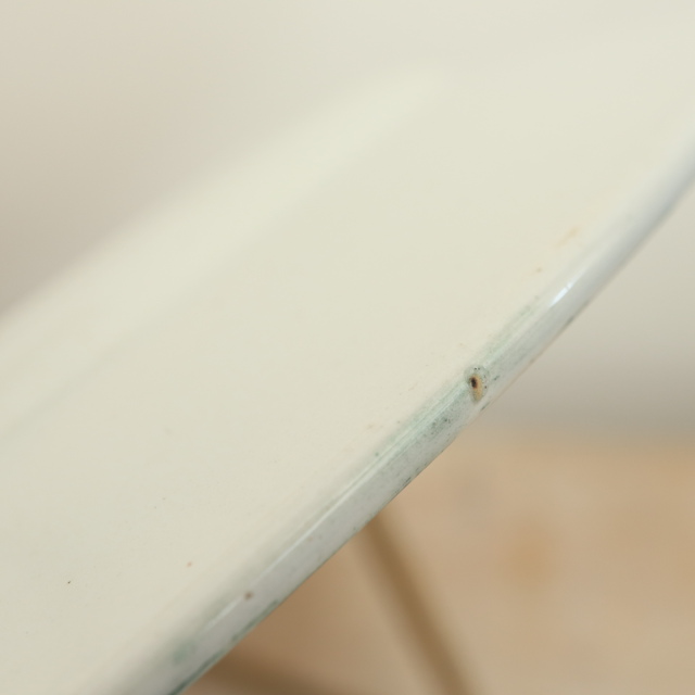 アンティーク プレート スズラン デザート皿 MUGUET フランス サンタマン製 ST.AMAND AMANDINOISE