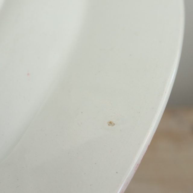 アンティークプレート フォンタンジュ 深皿 フランス サルグミンヌ製