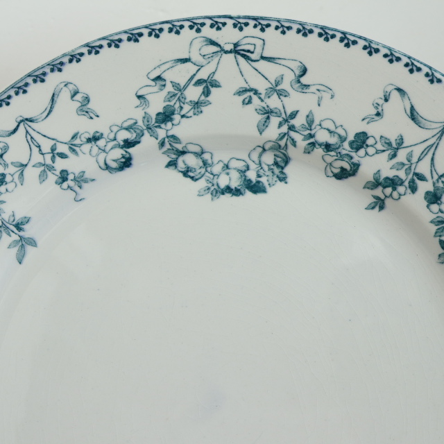 アンティークプレート モーツァルト 皿 MOZART フランス サルグミンヌ製 U&C SARREGUEMINES