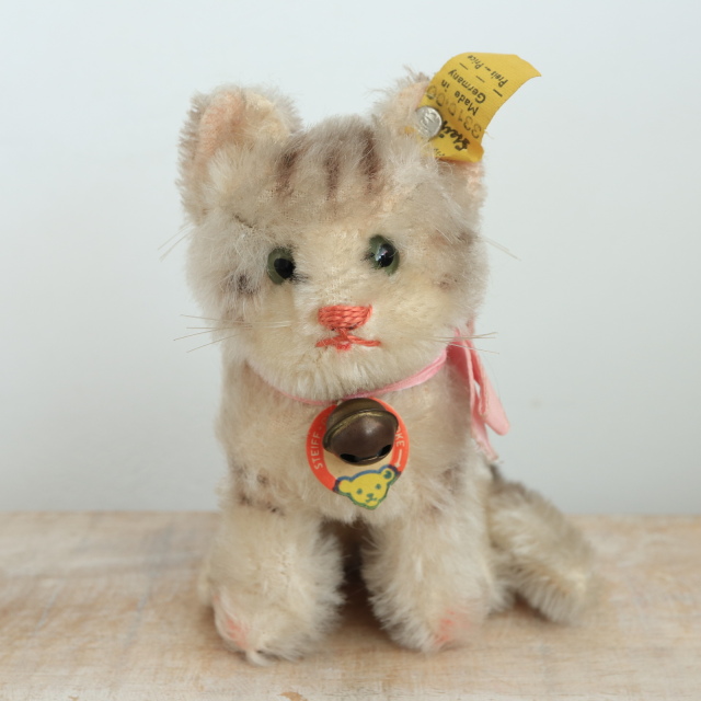 アンティーク シュタイフ ネコ Steiff Susi 10cm