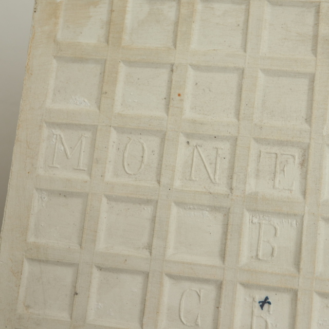 アンティーク タイル アイビー フランス クレイユモントロー製 Creil Montereau