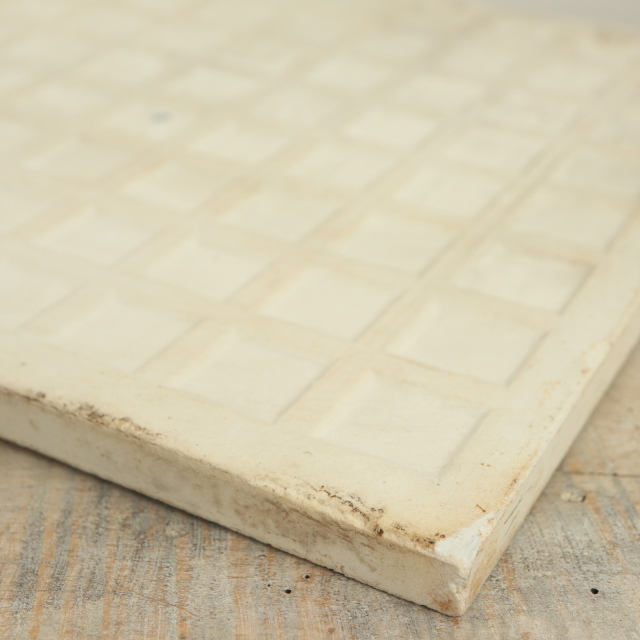 アンティーク タイル アイビー フランス クレイユモントロー製 Creil Montereau