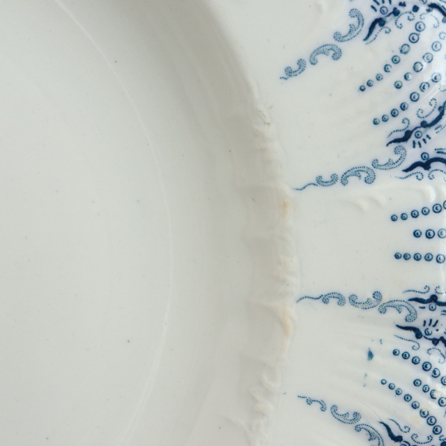 アンティーク プレート 深皿 レジャンス REGENCE フランス サンタマン製 SAINT AMAND HAMAGE NORD