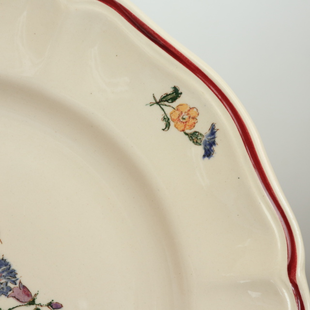 アンティーク プレート アグレスト デザート皿 フランス