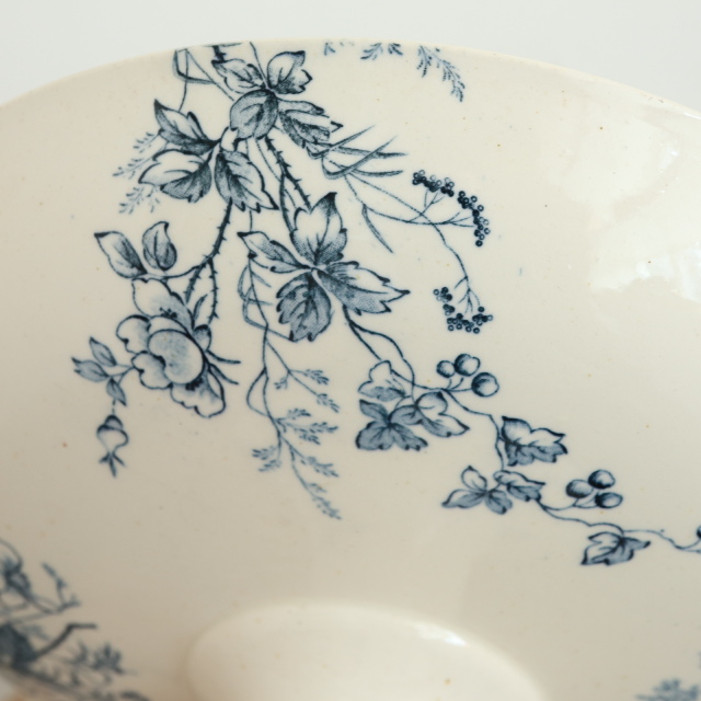 アンティーク コンポティエ 小鳥 MIGNON フランス ロンウィー製 LONGWY