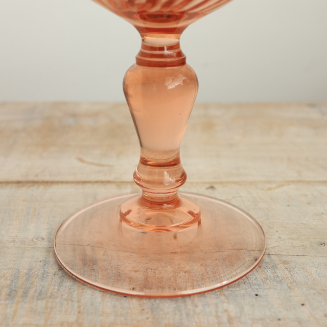 ヴィンテージ ロザリン ウォーターグラス フランス リュミナルク Rosaline Luminarc