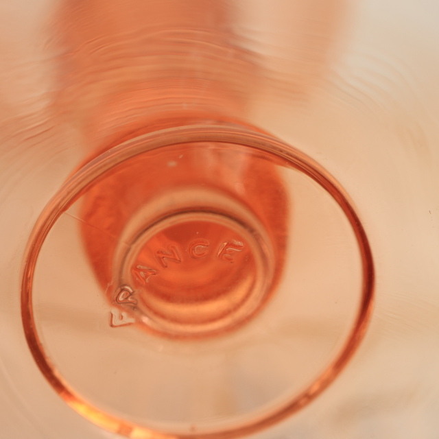 ヴィンテージ ロザリン ウォーターグラス フランス リュミナルク Rosaline Luminarc