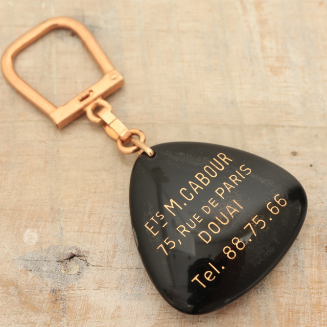 ブルボンキーホルダー シトロエン ダブルシェブロン ブラック CITROEN