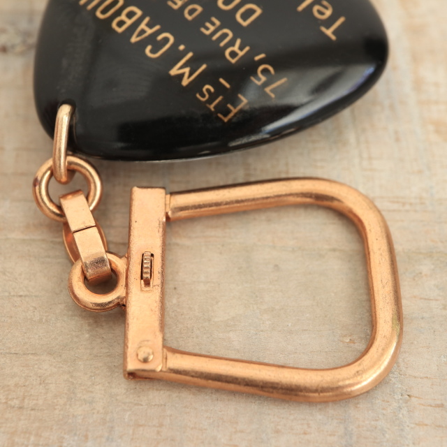 ブルボンキーホルダー シトロエン ダブルシェブロン ブラック CITROEN