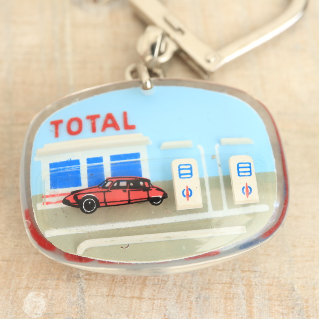 ブルボンキーホルダー トタル リアルタイプ シトロエンDS TOTAL CITROEN DS BOURBON