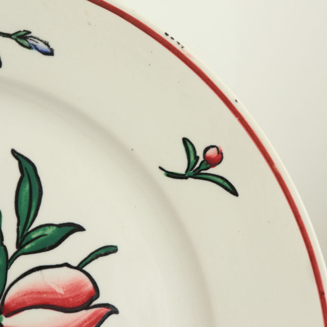 フランス Sarregumines チェック柄皿 4枚セット サルグミンヌ フランス Sarreguemines チェック柄皿 4枚セット サルグミンヌ