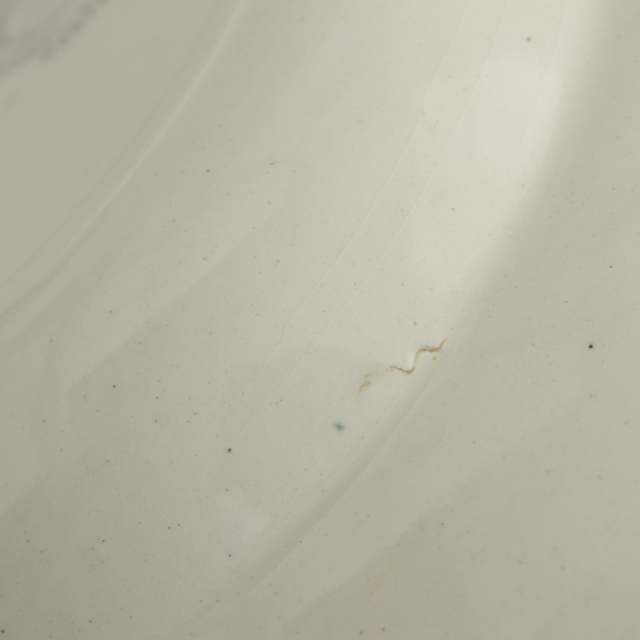 アンティーク プレート ナンテ NANTAIS 深皿 フランス ショワジールロワ製 CHOISY LE ROI