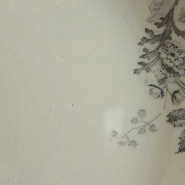 アンティーク プレート ナンテ NANTAIS 深皿 フランス ショワジールロワ製 CHOISY LE ROI