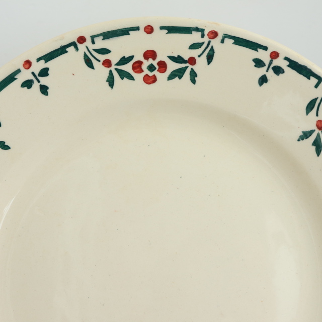 アンティーク プレート  デザート皿 フランス ショワジールロワ製 CHOISY LE ROI