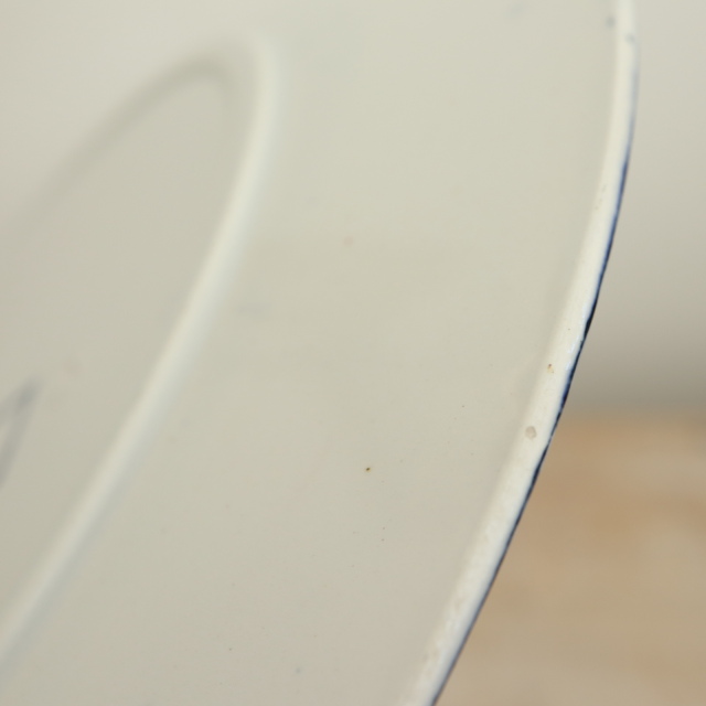 アンティークプレート デザート皿 VEGA フランス サルグミンヌ製 U&C SARREGUEMINES