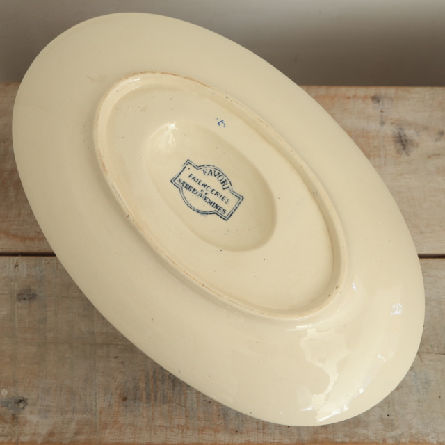 アンティーク ソーシエール ファヴォリ フランス サルグミンヌ製 FAVORI SARREGUEMINES