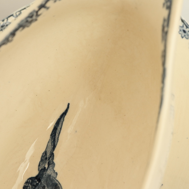 アンティーク ソーシエール ファヴォリ フランス サルグミンヌ製 FAVORI SARREGUEMINES