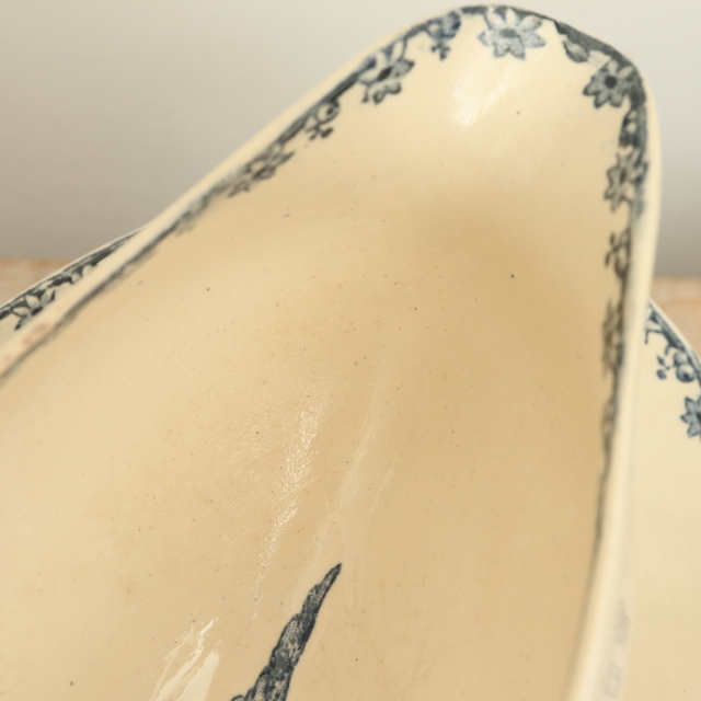 アンティーク ソーシエール ファヴォリ フランス サルグミンヌ製 FAVORI SARREGUEMINES