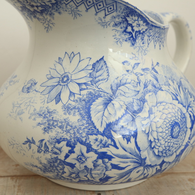 アンティーク ピシェ JARDINIERE フランス サンタマン製 SAINT AMAND HAMAGE NORD