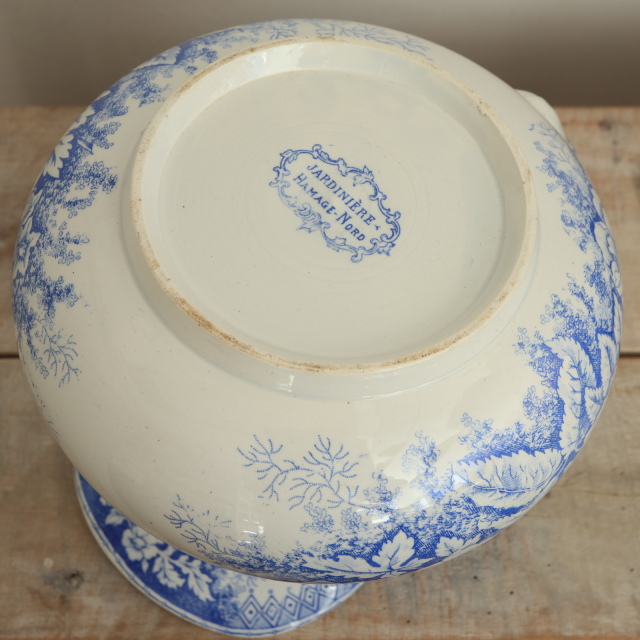 アンティーク ピシェ JARDINIERE フランス サンタマン製 SAINT AMAND HAMAGE NORD