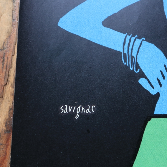 サヴィニャック ジタン ヴィンテージポスター Savignac GITANES