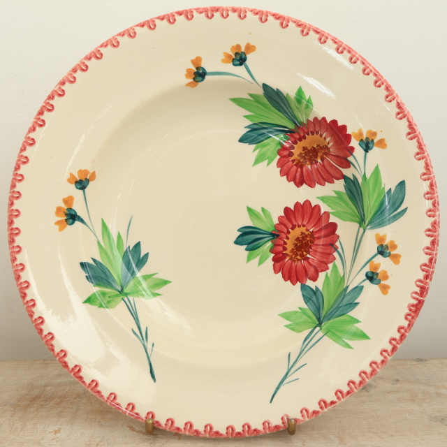 未使用品アンティークビンテージ フランス食器皿 solafranceソラ