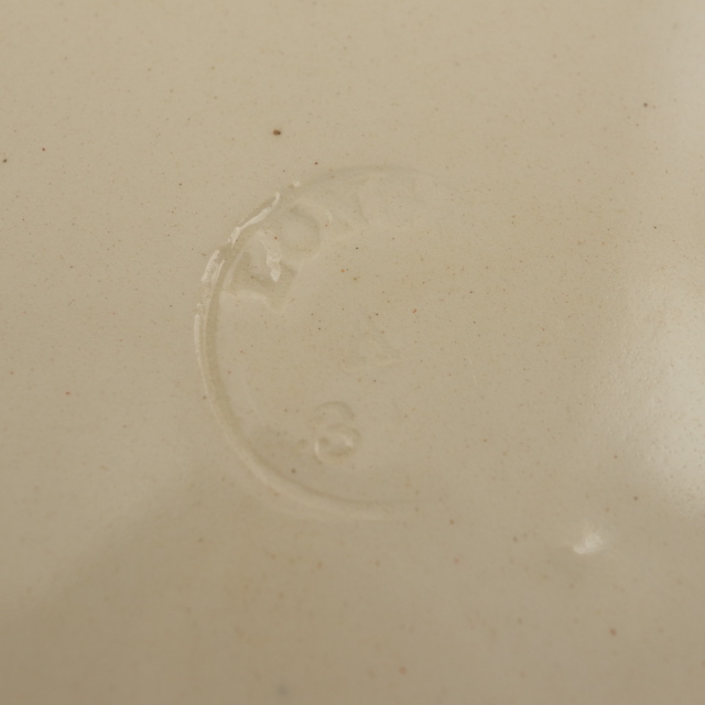 アンティーク プレート ハンドペイント 深皿 フランス ロンウィー製 LONGWY