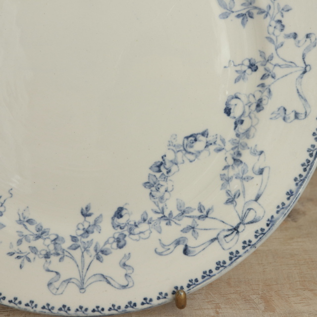 【極美品】大皿 フランス アンティーク サルグミンヌ モーツァルト プレート アンティーク ラヴィエ オーバル皿 モーツァルト フランス
