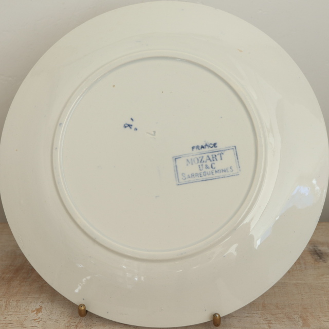 アンティークプレート デザート皿 モーツァルト MOZART フランス
