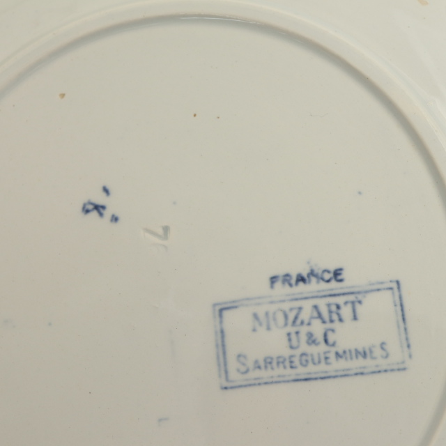 アンティークプレート デザート皿 モーツァルト MOZART フランス