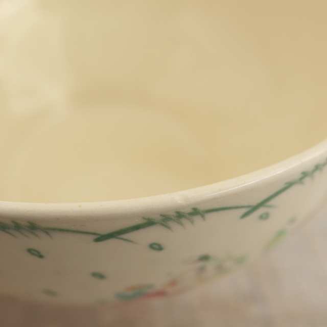 スージークーパー グリーン プランタン 小花 シュガーボウル SUSIE COOPER