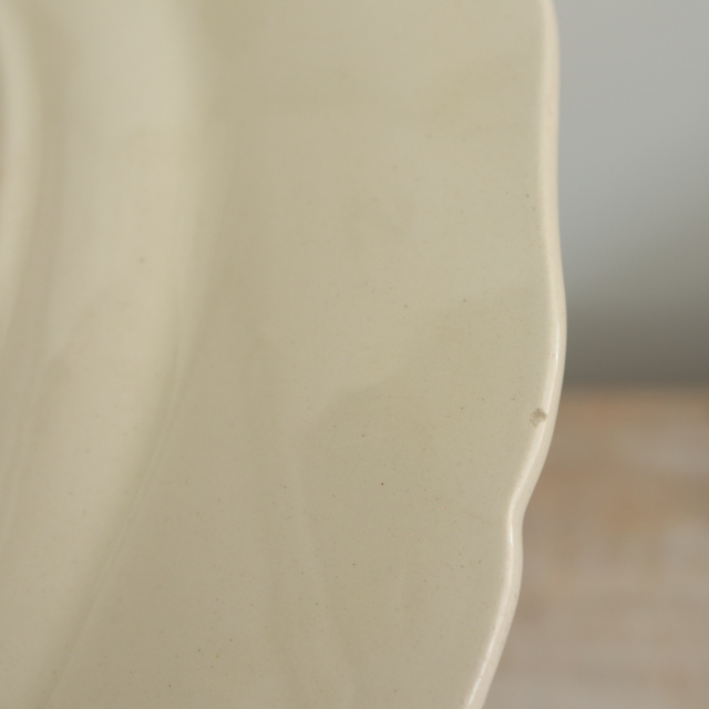 アンティーク プレート アグレスト デザート皿 フランス サルグミンヌ製 Agreste SARREGUEMINES