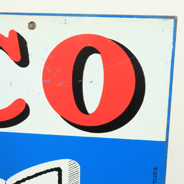 サヴィニャック ビンテージ看板 FRIGECO SAVIGNAC