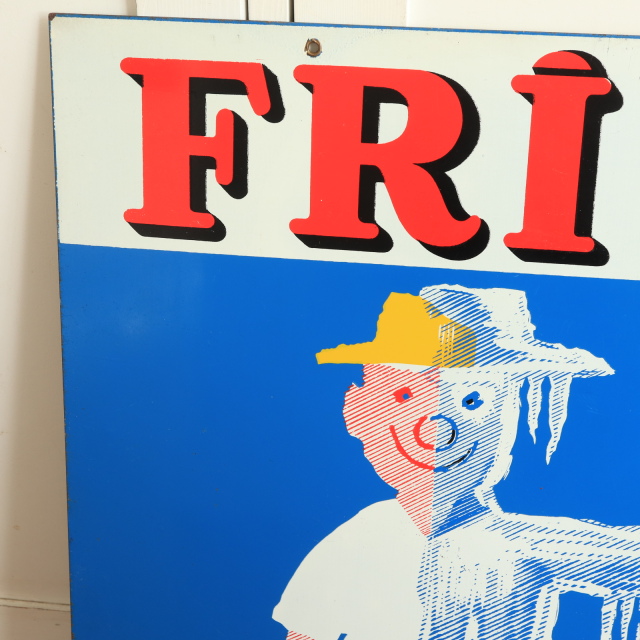 サヴィニャック ビンテージ看板 FRIGECO SAVIGNAC