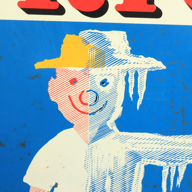 サヴィニャック ビンテージ看板 FRIGECO SAVIGNAC