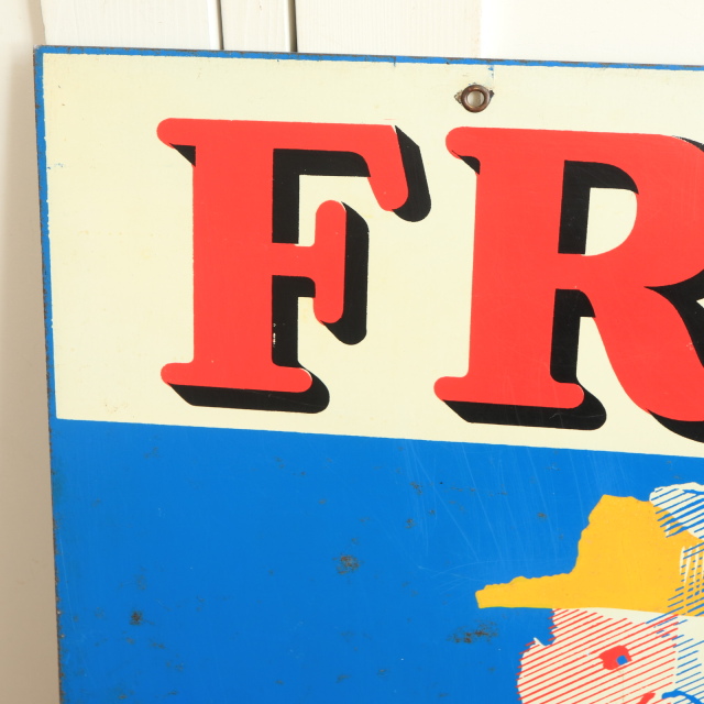 サヴィニャック ビンテージ看板 FRIGECO SAVIGNAC