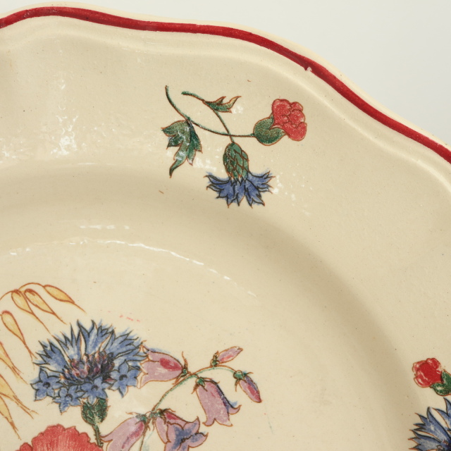 アンティーク プレート アグレスト 皿 フランス サルグミンヌ製