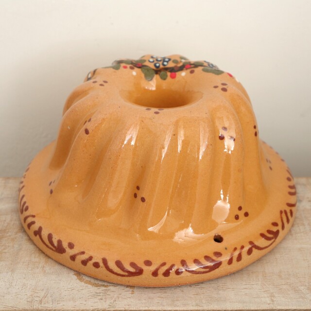 クグロフ型 コウノトリ ナチュラル 16cmサイズ アルザス地方 スフレンハイム焼き 陶器製