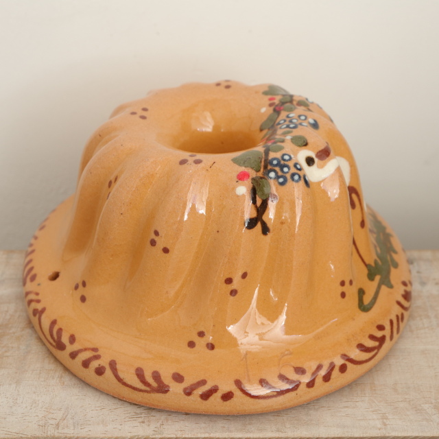 クグロフ型 コウノトリ ナチュラル 16cmサイズ アルザス地方 スフレンハイム焼き 陶器製