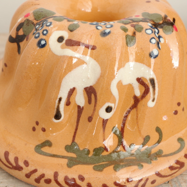 クグロフ型 コウノトリ ナチュラル 16cmサイズ アルザス地方