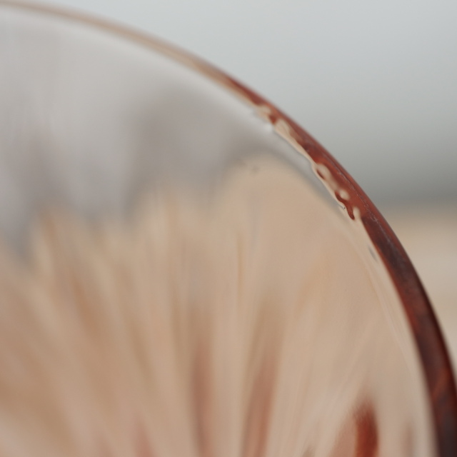 ヴィンテージ ロザリン ウォーターグラス ゴブレット フランス リュミナルク Rosaline Luminarc